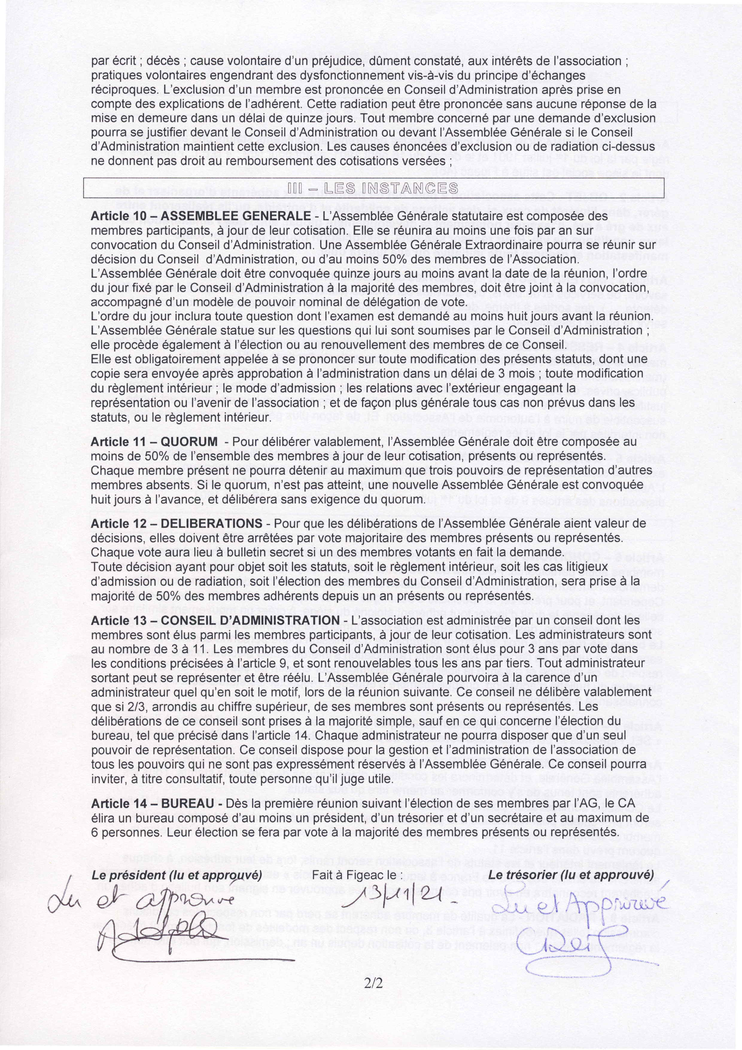 Statuts SEL 2021 1 2